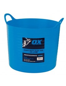 OX Blue Heavy Duty Flexi-Tub 20 Litre